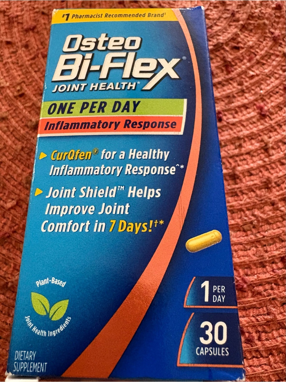 One Per Day Inflammatory Response
1 per day
30 count-exp 2/28